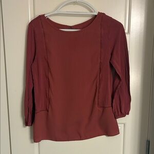 LOFT Women's Long Sleeve Blouse